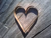 14k floating heart pendant